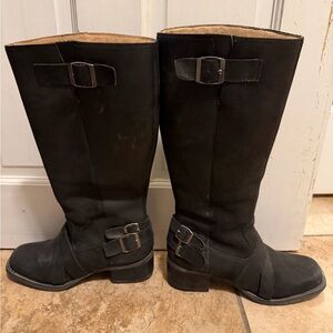 Durango Black Women's Combat Boots